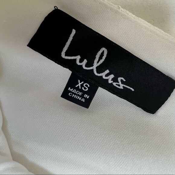 Lulu’s Normani White Lace Sleeveless Dress Size XS - Picture 8 of 10